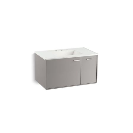 KOHLER Jute 36  Vanity, 1 Door, 2 Dwr Right 99543-R-1WT